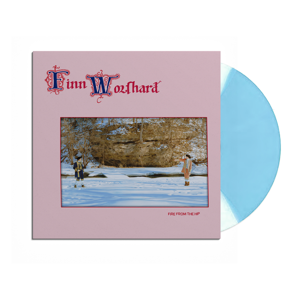 Finn Wolfhard | Fire From The Hip (Indie Exclusive) [Half Moon Baby Blue + White] - Vinyl