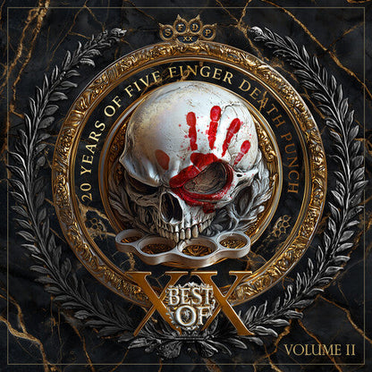 Five Finger Death Punch | Best of: Volume II [Explicit Content] (Indie Exclusive, White & Red Colored Vinyl, Anniversary Edition) (2 Lp's) - Vinyl