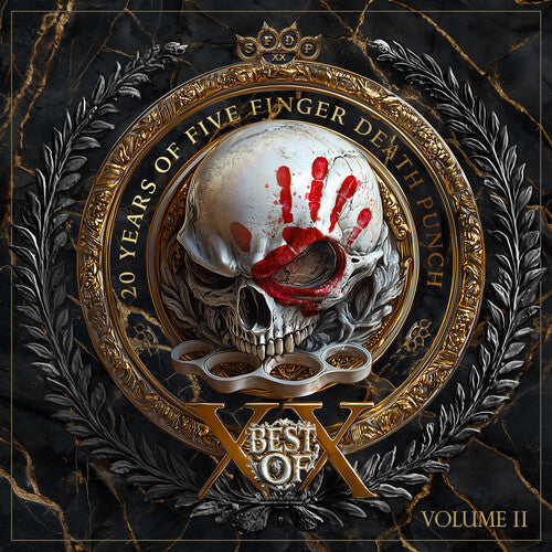 Five Finger Death Punch | Best of: Volume II [Explicit Content] (Indie Exclusive, White & Red Colored Vinyl, Anniversary Edition) (2 Lp's) - Vinyl