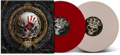 Five Finger Death Punch | Best of: Volume II [Explicit Content] (Indie Exclusive, White & Red Colored Vinyl, Anniversary Edition) (2 Lp's) - Vinyl