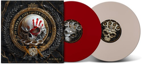 Five Finger Death Punch | Best of: Volume II [Explicit Content] (Indie Exclusive, White & Red Colored Vinyl, Anniversary Edition) (2 Lp's) - Vinyl
