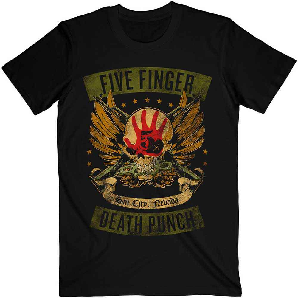 Five Finger Death Punch | Locked & Loaded - T-Shirt Black
