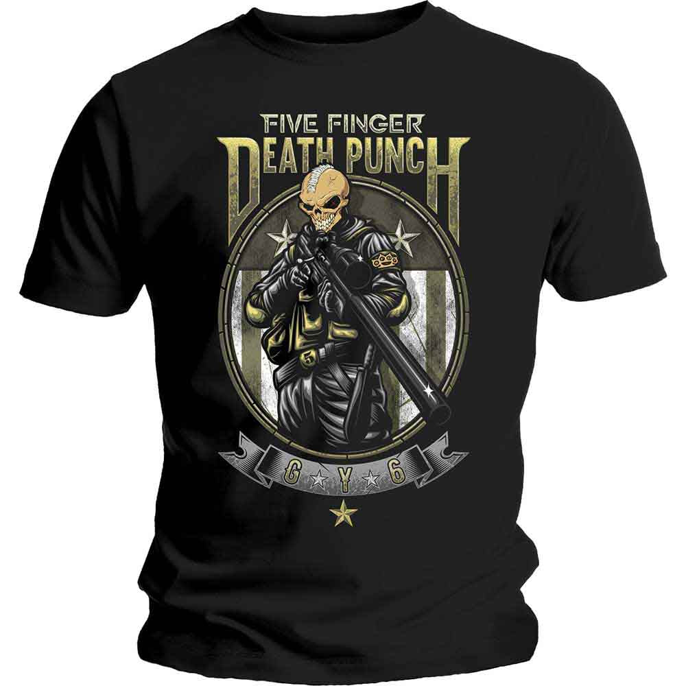 Five Finger Death Punch | Sniper - T-Shirt Black