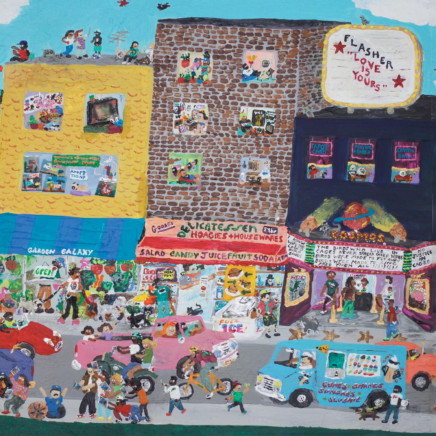 Flasher | Love Is Yours (Indie Exclusive Baby Blue Vinyl) - Vinyl