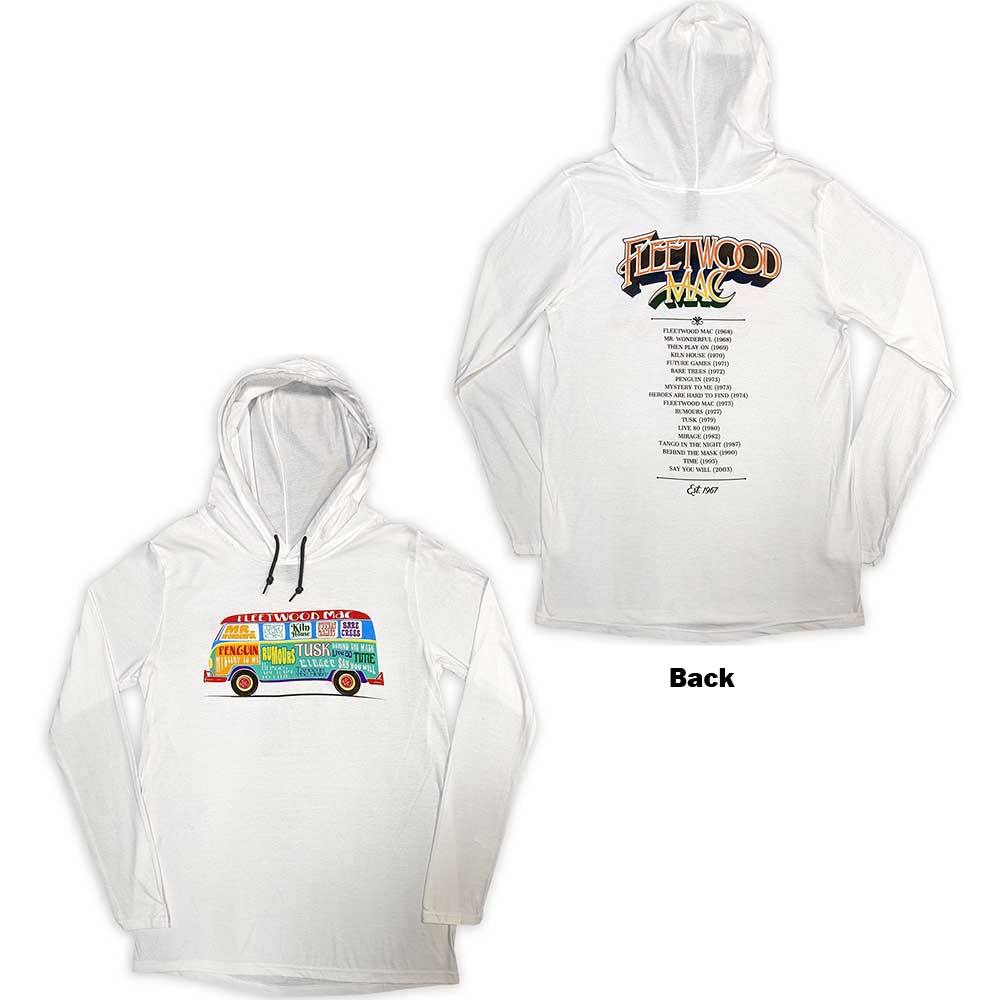 Fleetwood Mac | Albums Bus Lightweight - Sweatshirt White