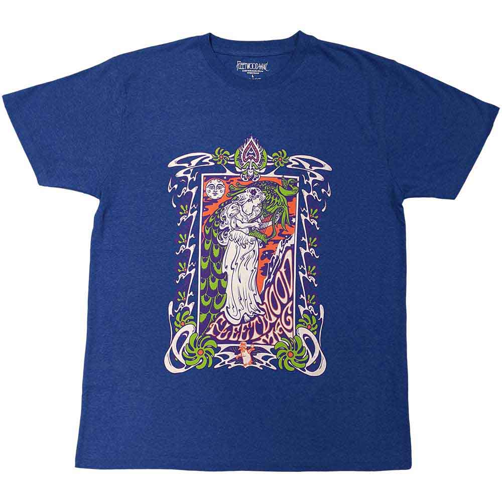 Fleetwood Mac | Lady Lyre - T-Shirt Blue