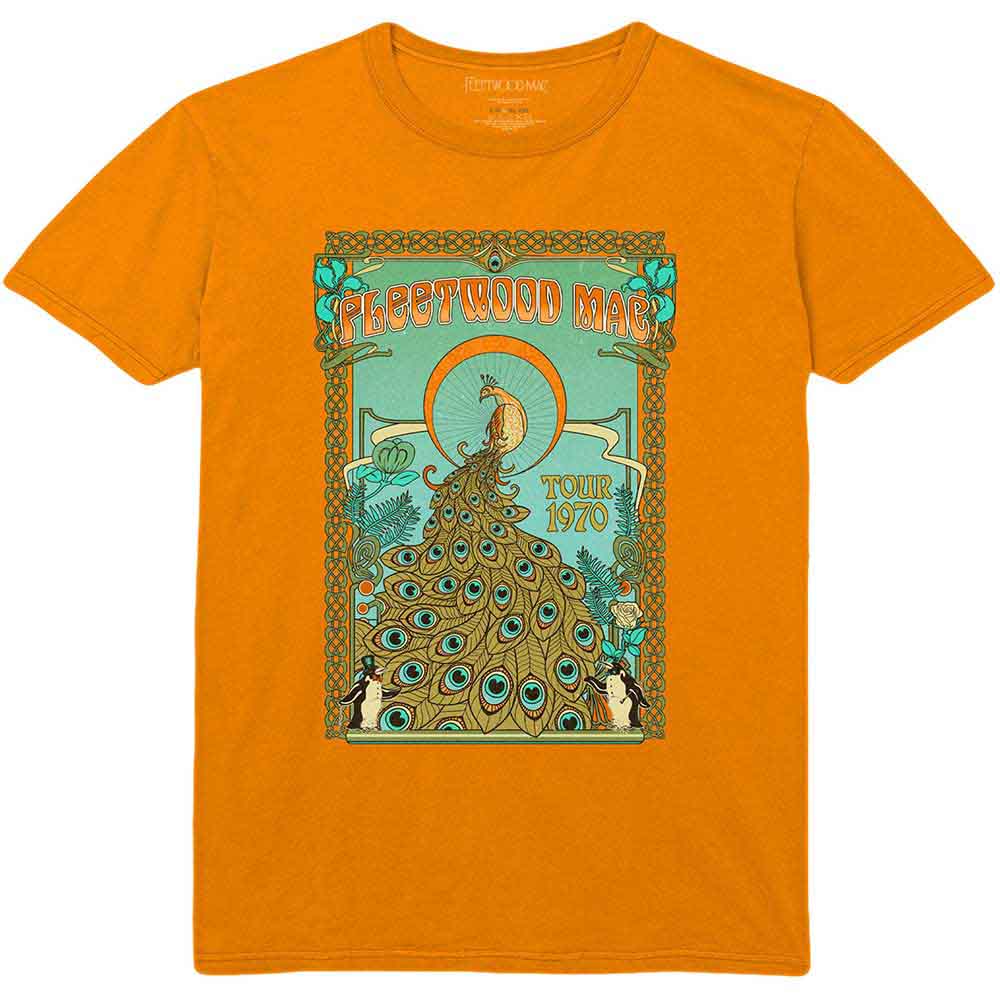 Fleetwood Mac | Peacock - T-Shirt Orange