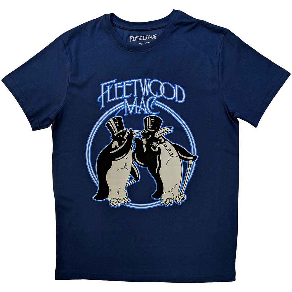 Fleetwood Mac | Penguins - T-Shirt Blue