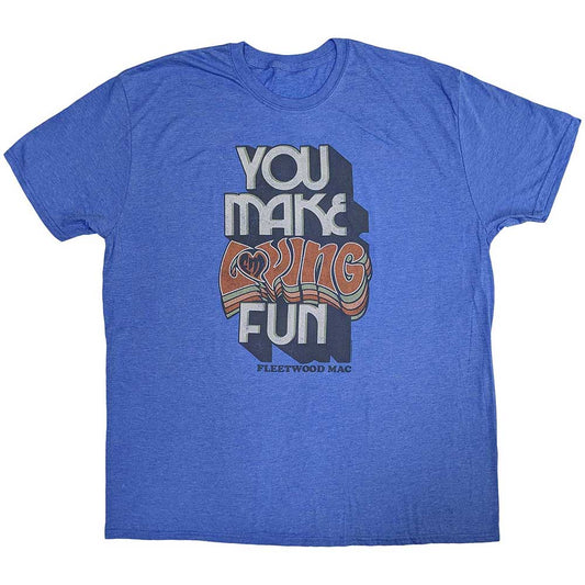 Fleetwood Mac | You Make Loving Fun - T-Shirt Blue