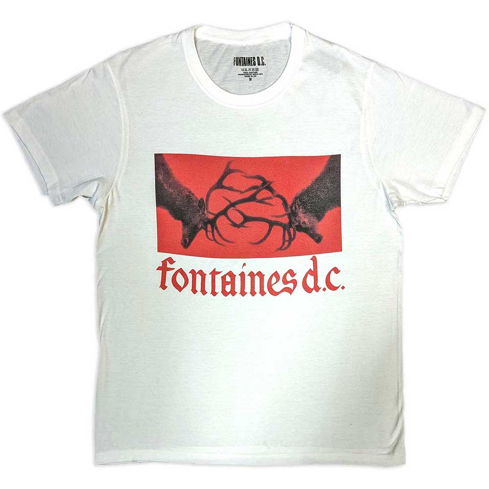 Fontaines D.C. | Gothic Logo - T-Shirt White
