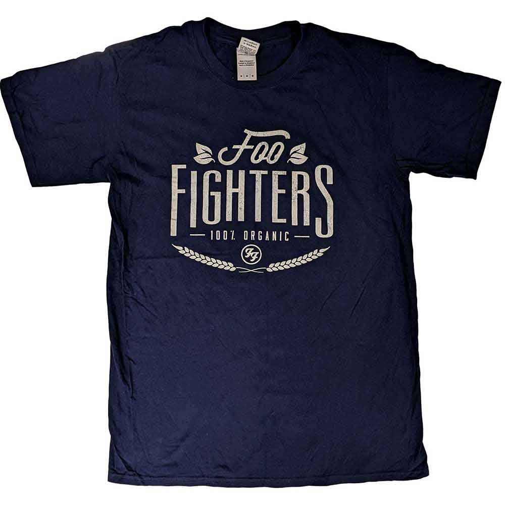 Foo Fighters | 100% Organic - T-Shirt Blue