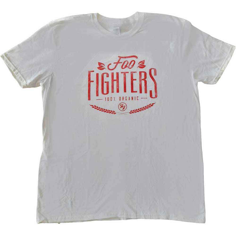 Foo Fighters | 100% Organic - T-Shirt White