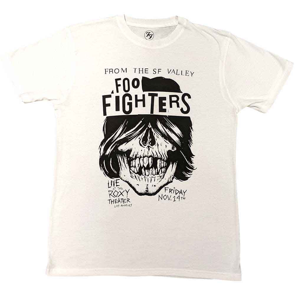 Foo Fighters | Roxy Flyer - T-Shirt White