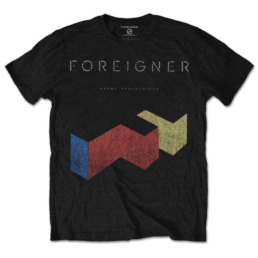 Foreigner | Vintage Agent Provocateur - T-Shirt Black