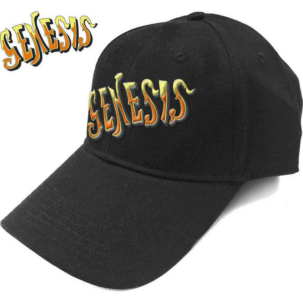 Genesis | Orange Classic Logo - Hat Black