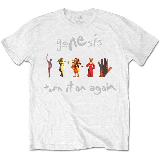 Genesis | Turn It On Again - T-Shirt White