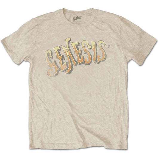 Genesis | Vintage Logo - Golden - T-Shirt Neutral