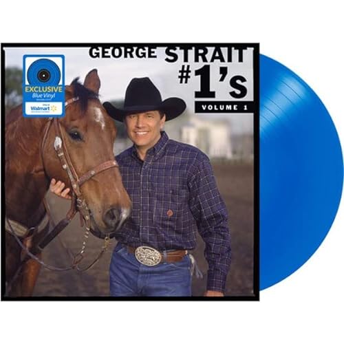 George Strait | #1's Volume 1 [Blue LP] - Vinyl