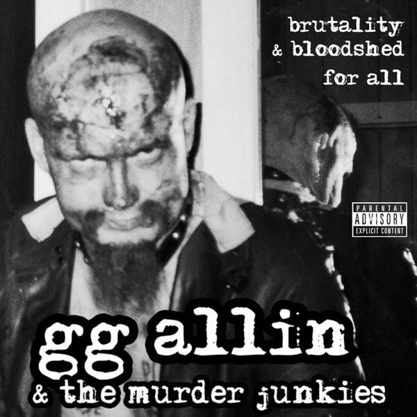GG & The Murder Junkies Allin | Brutality And Bloodshed For All (CLEAR ORANGE VINYL) - Vinyl
