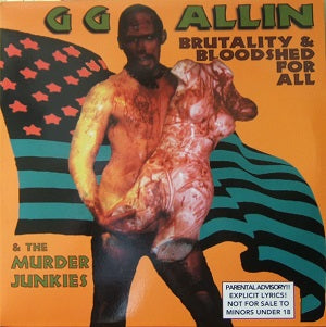 GG & The Murder Junkies Allin | Brutality & Bloodshed For All - CD