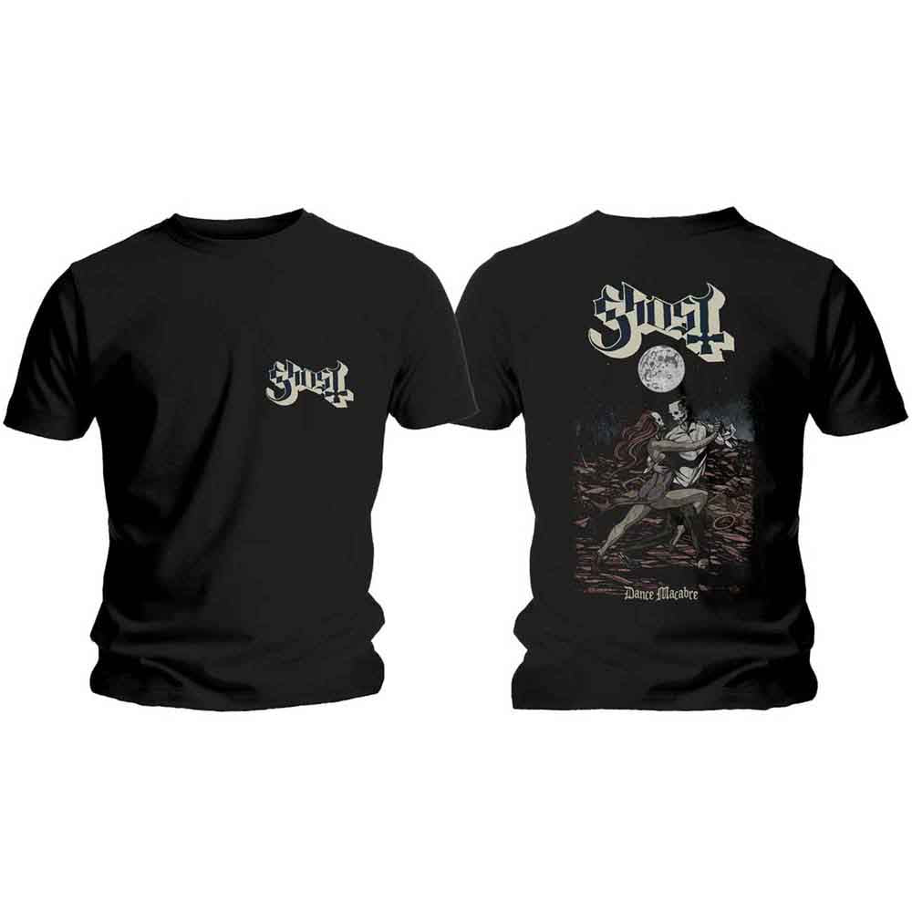 Ghost | Dance Macabre Cover & Logo - T-Shirt Black