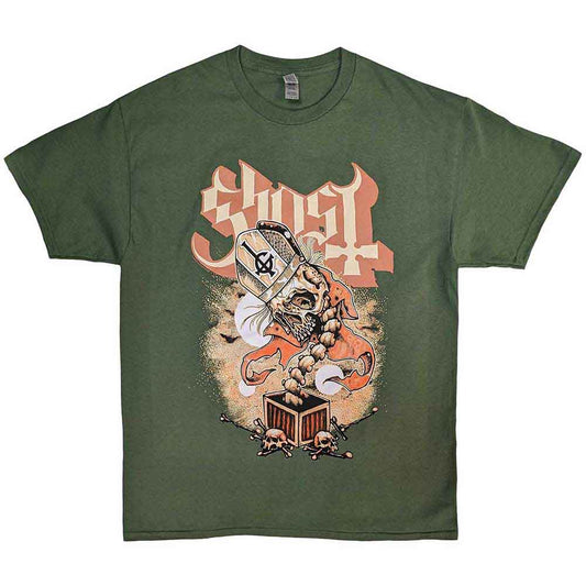 Ghost | Jack In The Box - T-Shirt Green