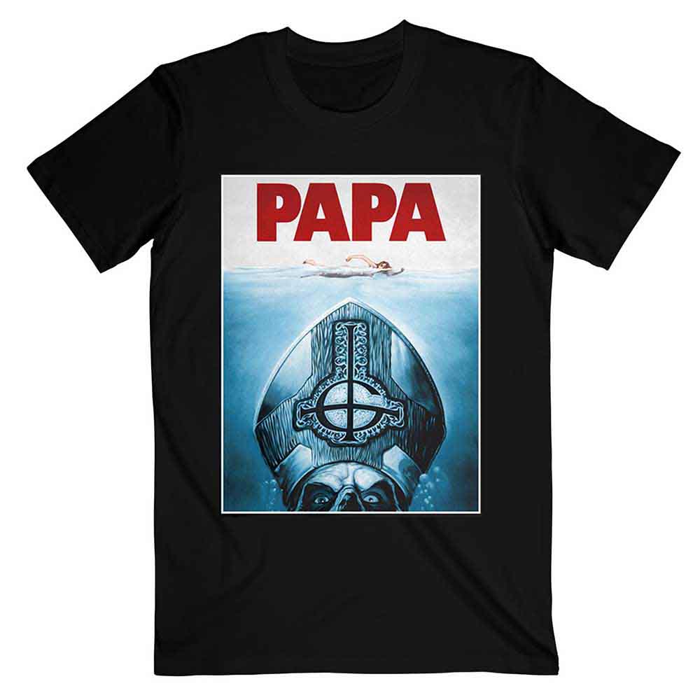 Ghost | Papa Jaws - T-Shirt Black