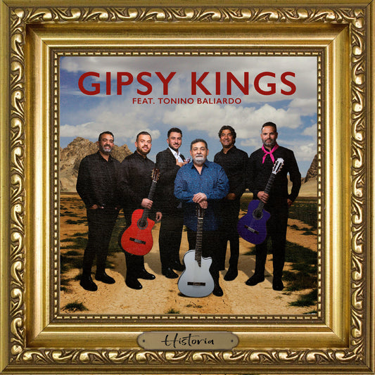 Gipsy Kings Feat. Tonino Baliardo | Historia (White And Blue Marble Vinyl) - Vinyl