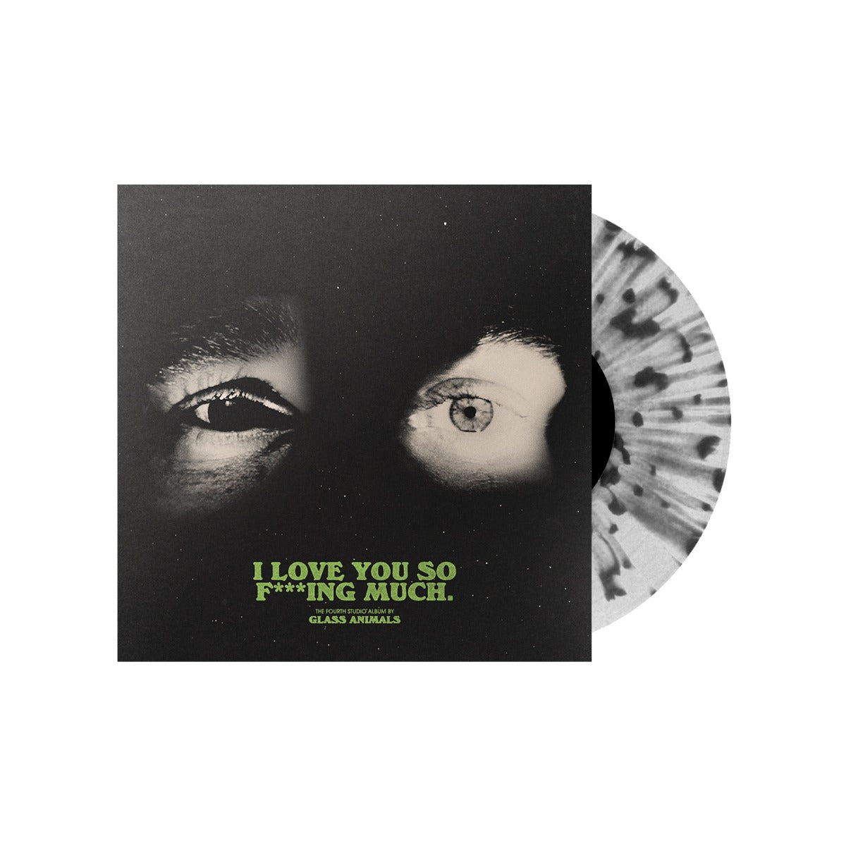 Glass Animals | I Love You So F***ing Much [Explicit Content] (Indie Exclusive, Limited Edition, Black/White Splatter Colored Vinyl) - Vinyl