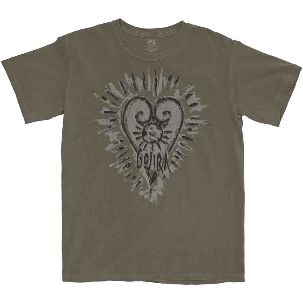 Gojira | Fortitude Heart - T-Shirt Grey