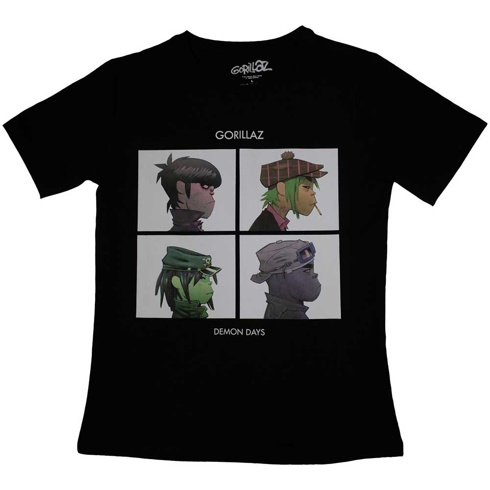Gorillaz | Demon Days - T-Shirt Black