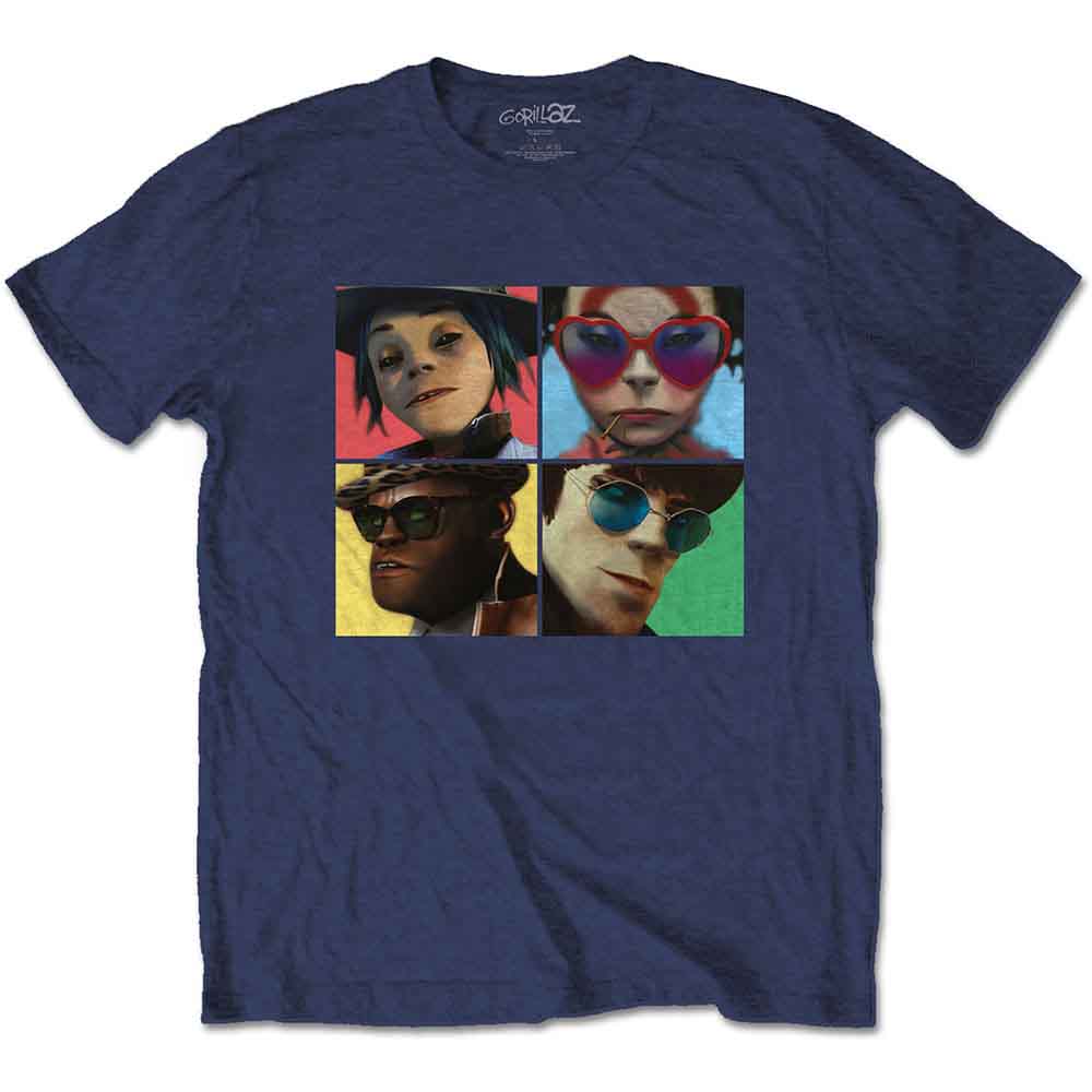 Gorillaz | Humanz - T-Shirt Blue