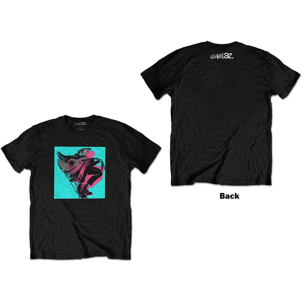 Gorillaz | Now Now Logo - T-Shirt Black