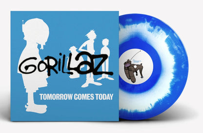 Gorillaz | Tomorrow Comes Today Ep (White/Blue Color-In-Color Vinyl) - Vinyl