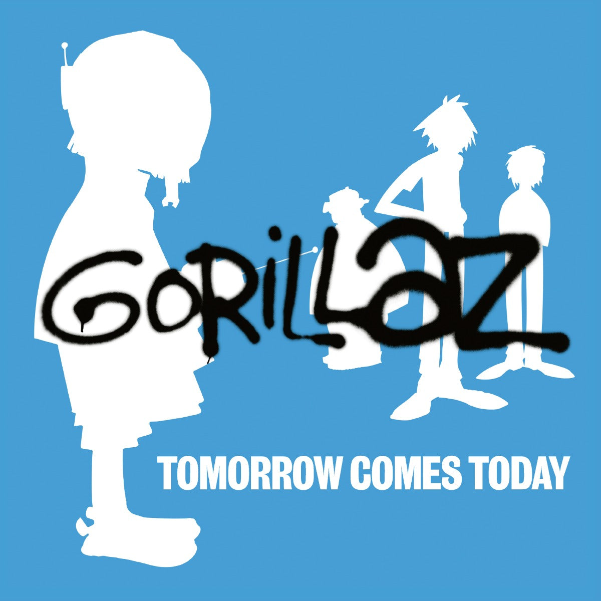 Gorillaz | Tomorrow Comes Today Ep (White/Blue Color-In-Color Vinyl) - Vinyl