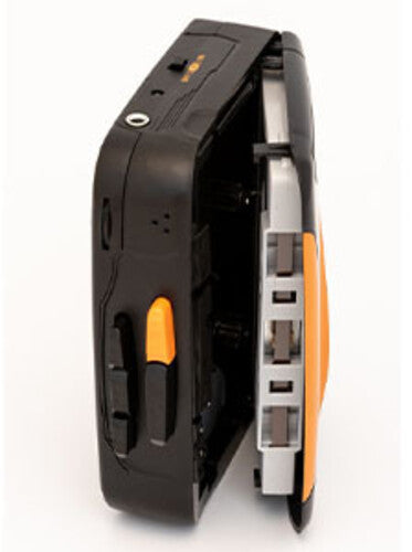 GPO | GPO Bluetooth Personal Cassette Player/Radio with Headphones (Bluetooth, Black) - Personal Cassette Player