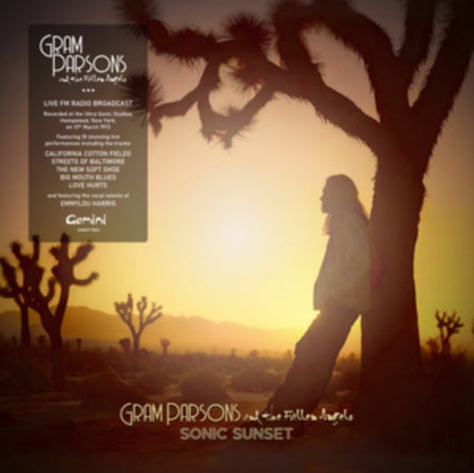 Gram Parsons & The Fallen Angels | Sonic Sunset - Live FM Radio Broadcast (Limited Edition, Cream Colored Vinyl) [Import] - Vinyl