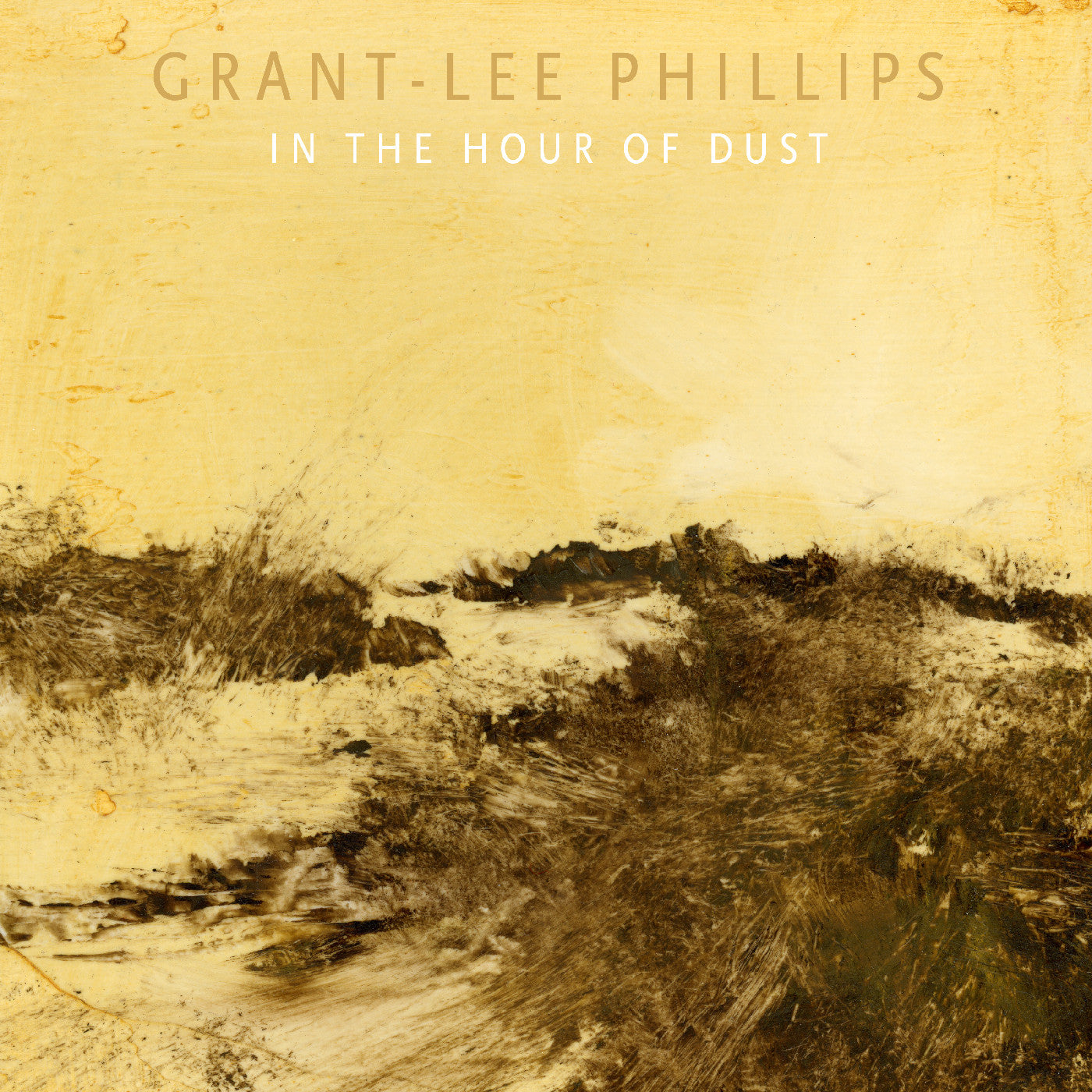 Grant-lee Phillips | In The Hour Of Dust (Signed) (Clear Golden Smoke Vinyl) - Vinyl