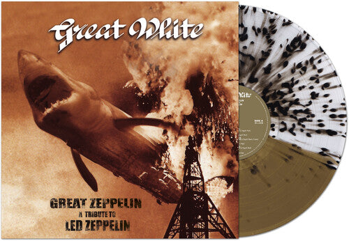 Great White | Great Zeppelin - Tribute To Led Zeppelin (Black White & Gold Splatter) - Vinyl