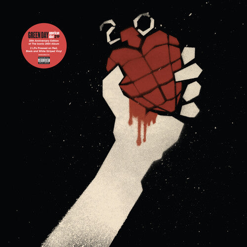 Green Day | American Idiot: 20th Anniversary Edition (Limited Edition, Red & Black Splatter Colored Vinyl) (2 Lp's) - Vinyl