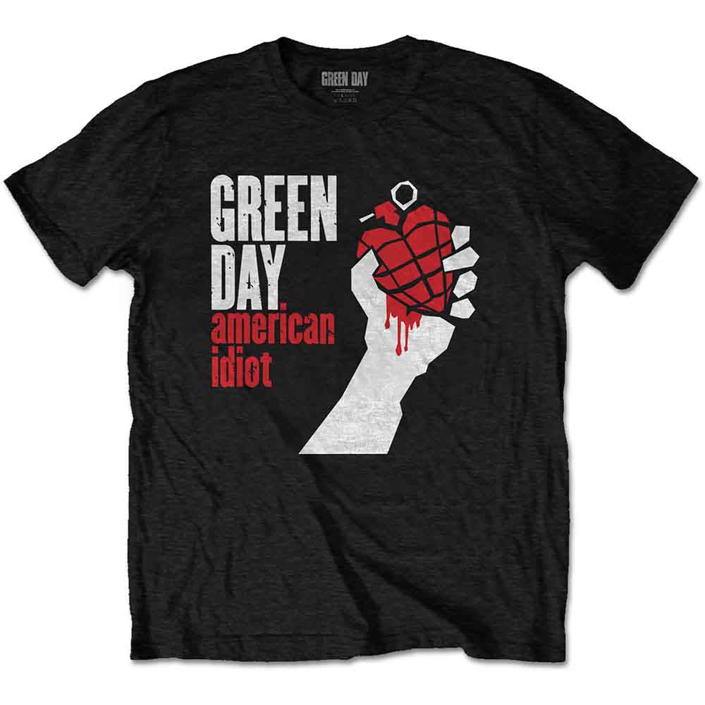 Green Day | American Idiot - T-Shirt Black