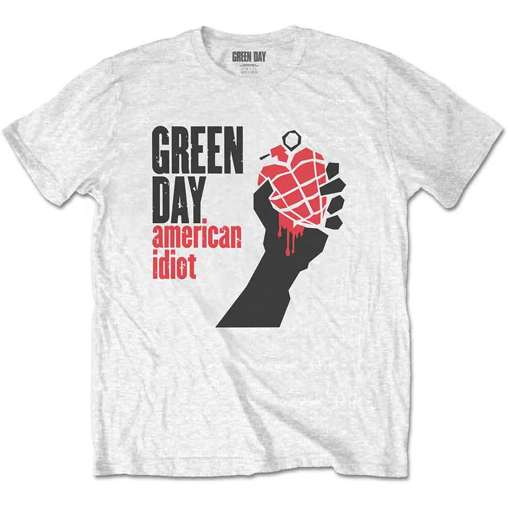 Green Day | American Idiot - T-Shirt White