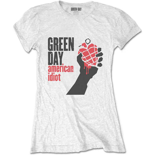 Green Day | American Idiot - T-Shirt White