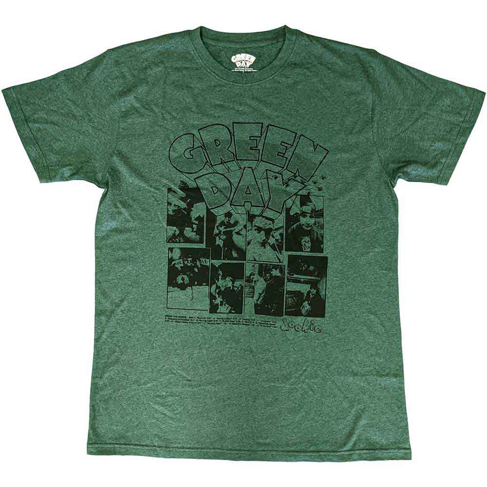 Green Day | Dookie Frames - T-Shirt Green