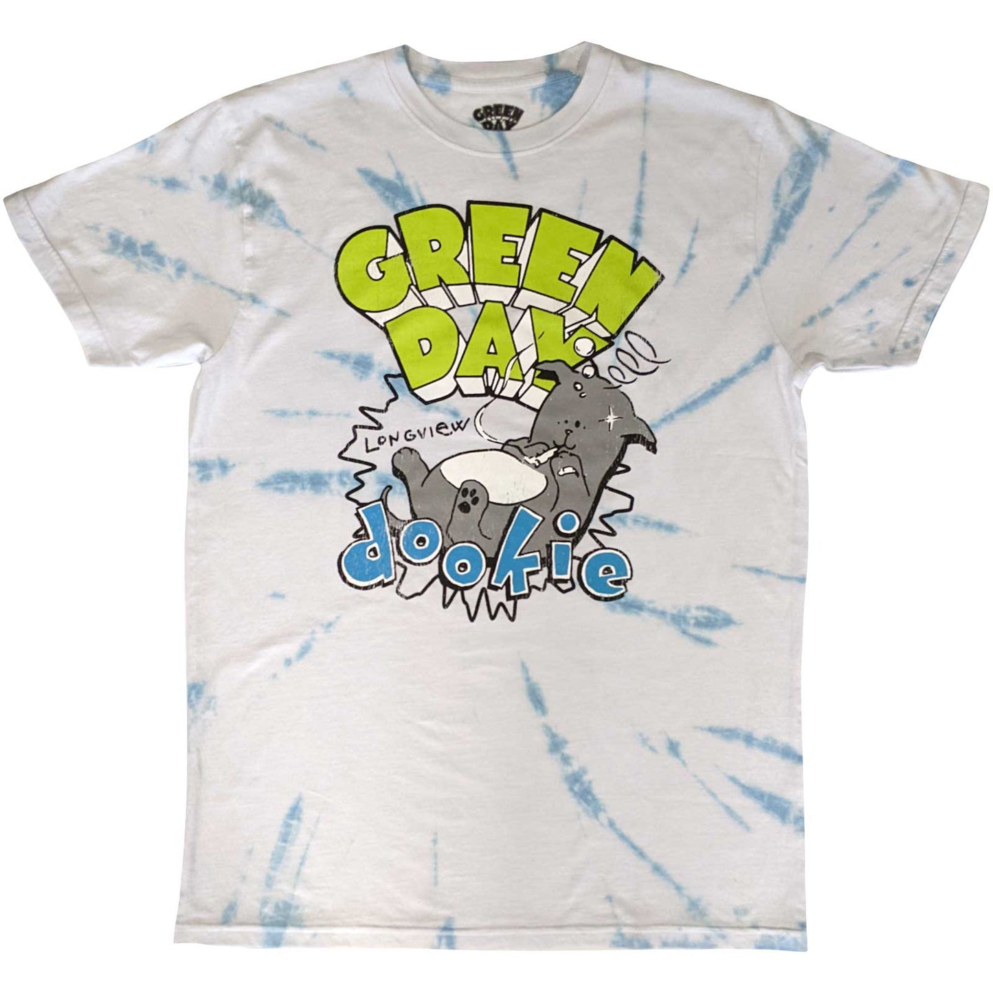 Green Day | Dookie Longview - T-Shirt White