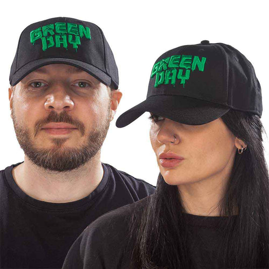 Green Day | Dripping Logo - Hat Black