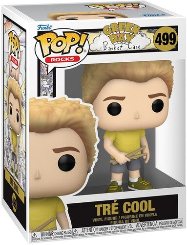 Green Day | Funko POP! Rocks: Green Day - Tre Cool (Basket Case) - Action Figure