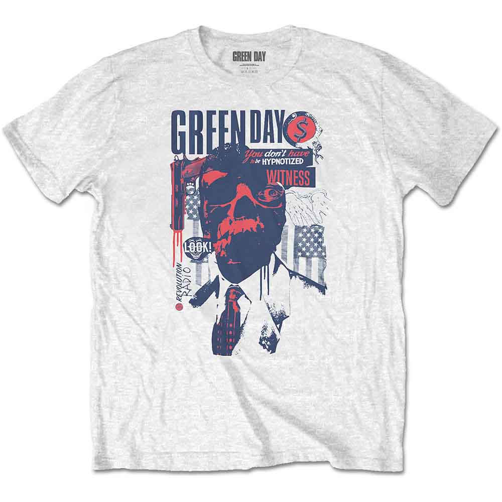 Green Day | Patriot Witness - T-Shirt White