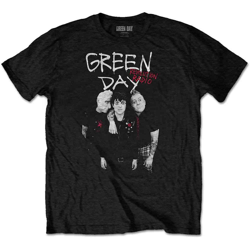 Green Day | Red Hot - T-Shirt Black