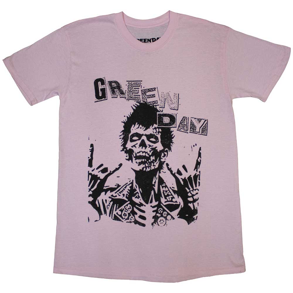 Green Day | Savior Zombie - T-Shirt Pink